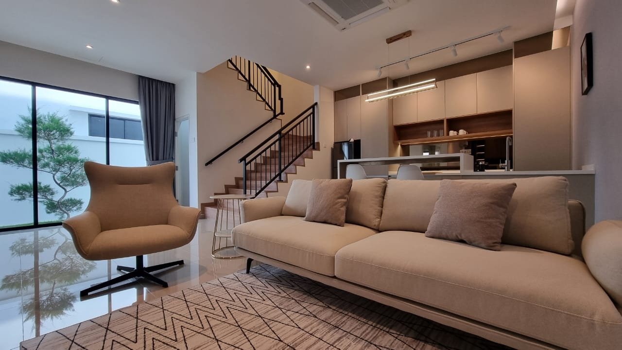 Ferringhi Hills show house living area